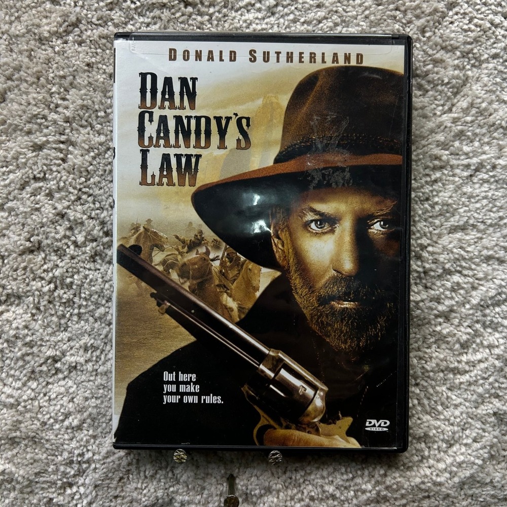 Dan Candy's Law DVD 2000 Donald Sutherland Kevin McCarthy Western Movie